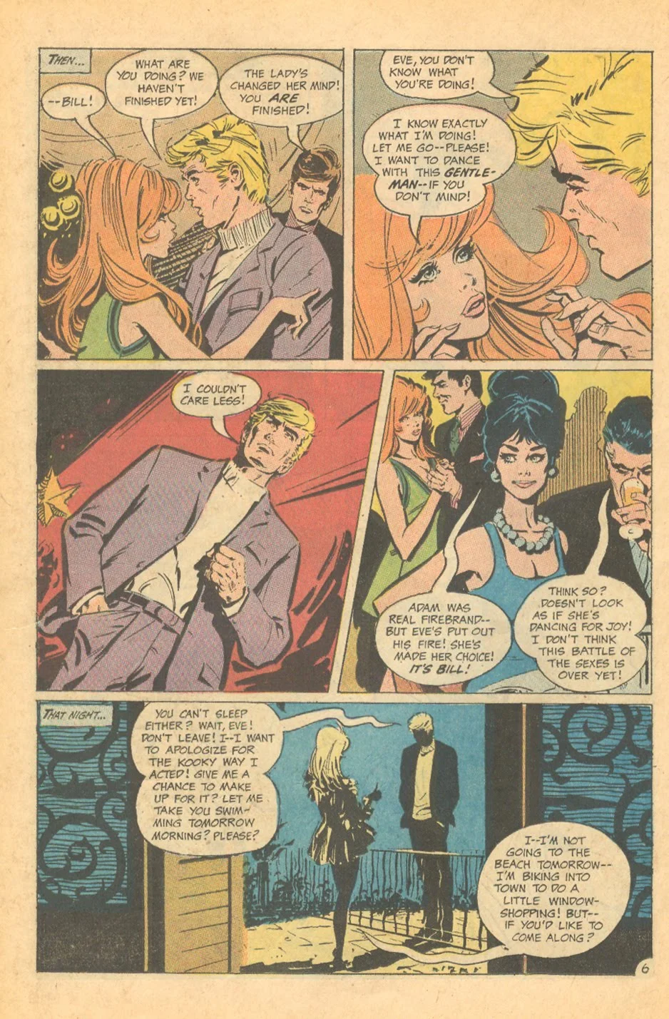 British illustrator Frank Langford American romance comic books DC Comics