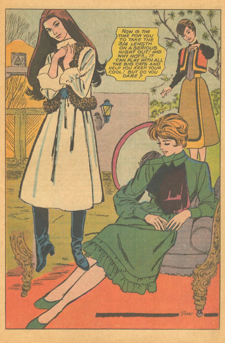"Mad Mad Modes for Moderns" Girls Love Stories #141 (February 1969)