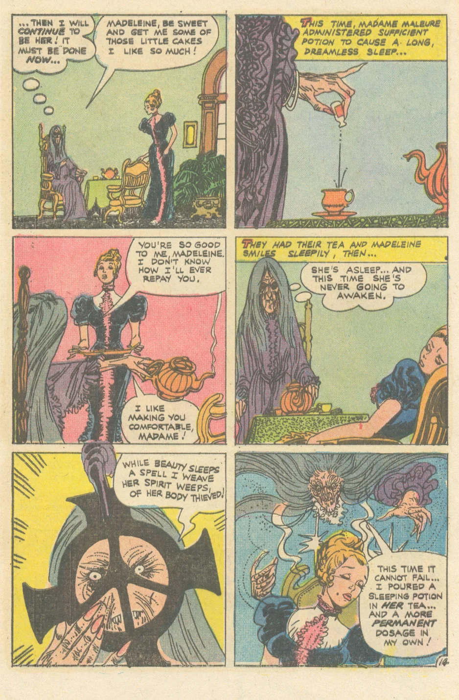 Charlton's Haunted Love #6 Gothic romance comic book