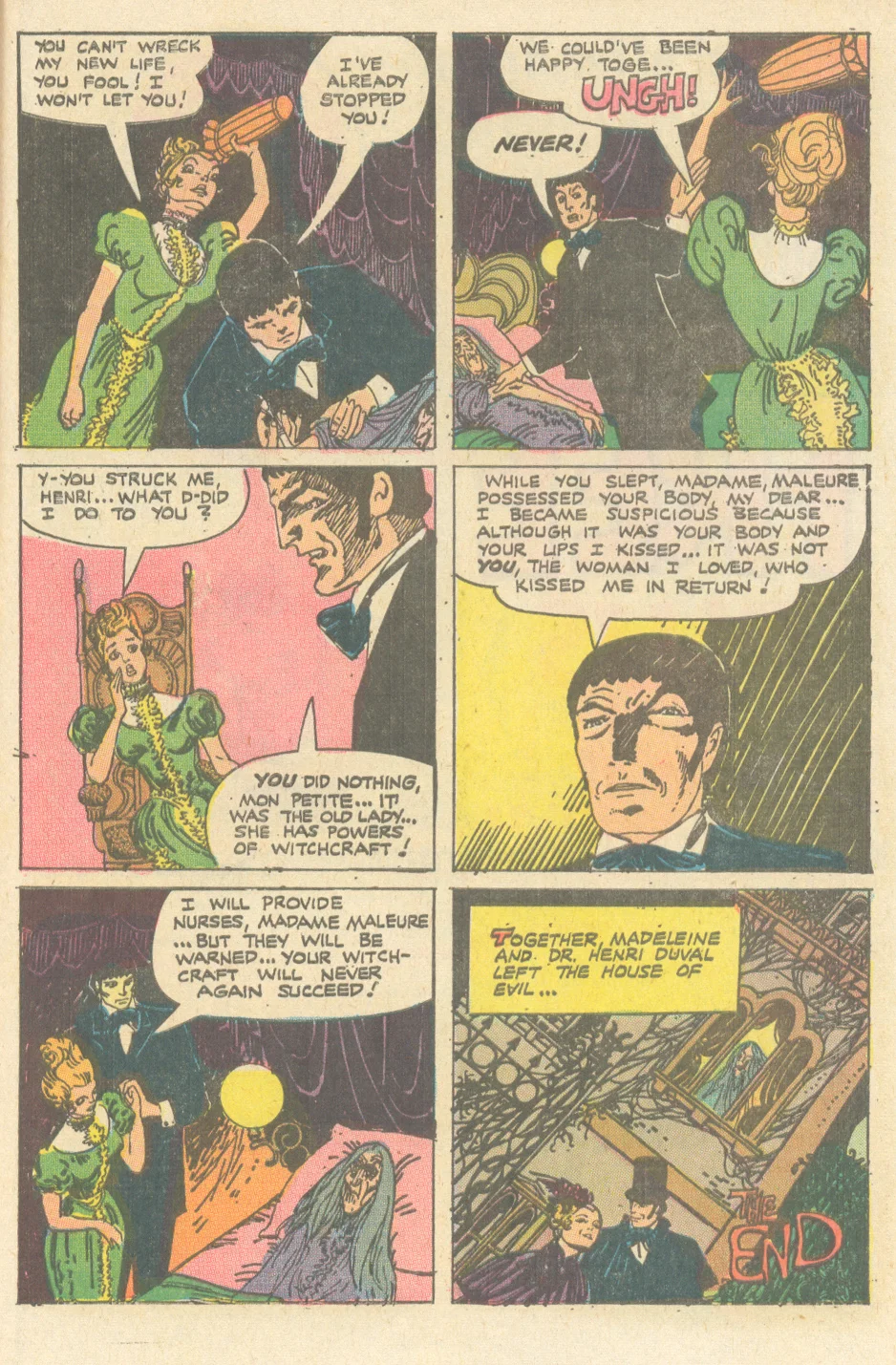 Charlton's Haunted Love #6 Gothic romance comic book