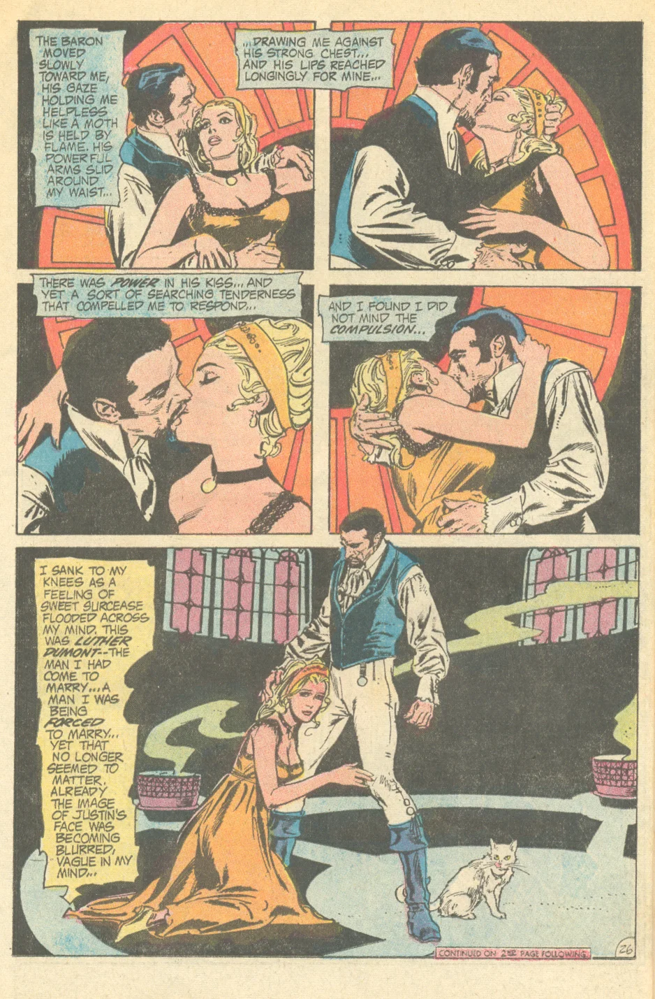 DC Comics The Sinister House of Secret Love Gothic romance comic book 1970s