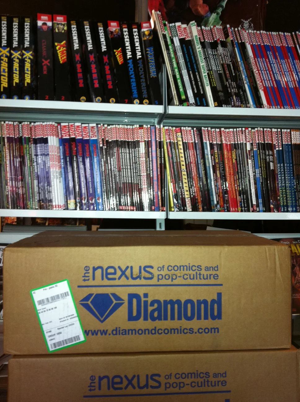 Danish comic book store Aarhus