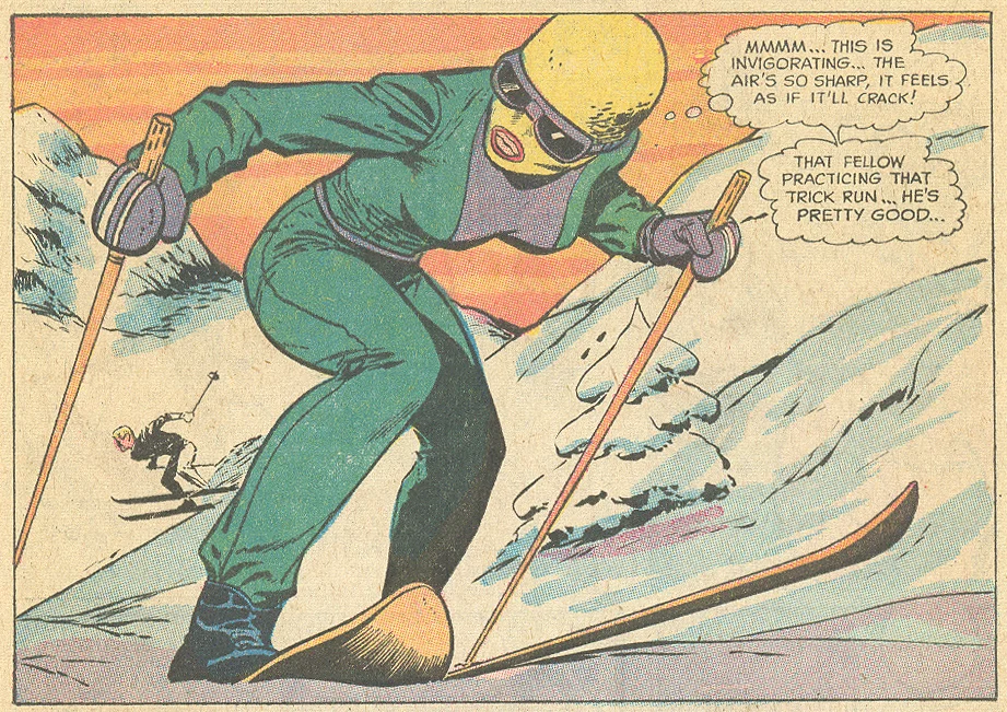 Romance character or lost super-heroine from the DC universe? From "Beggar for Love" Girls' Romances #146 (January 1970)