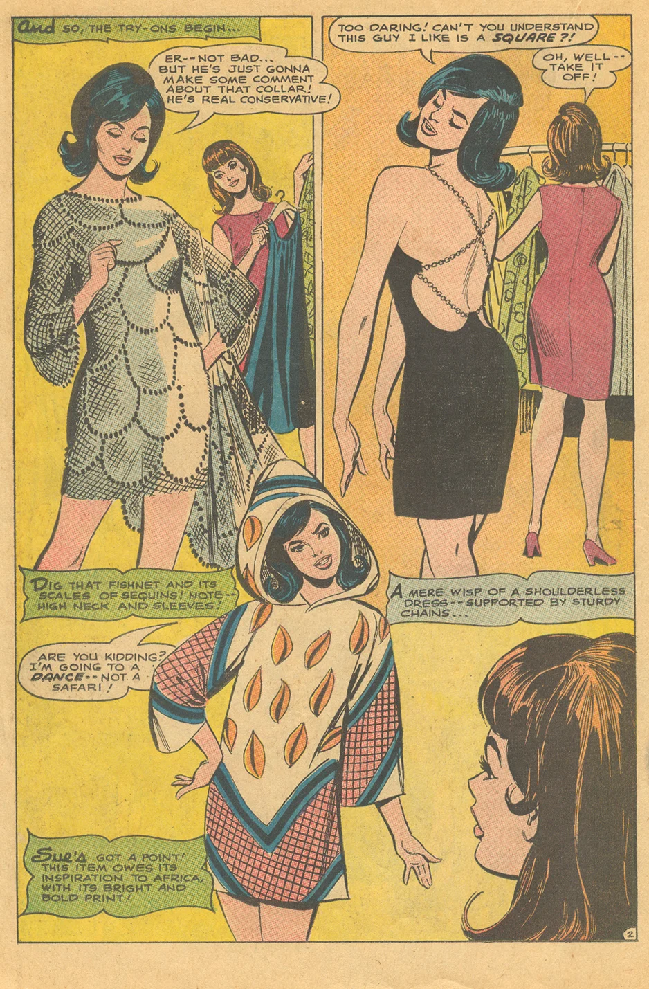 Cindy the Salesgirl Fashion romance comic books Win Mortimer