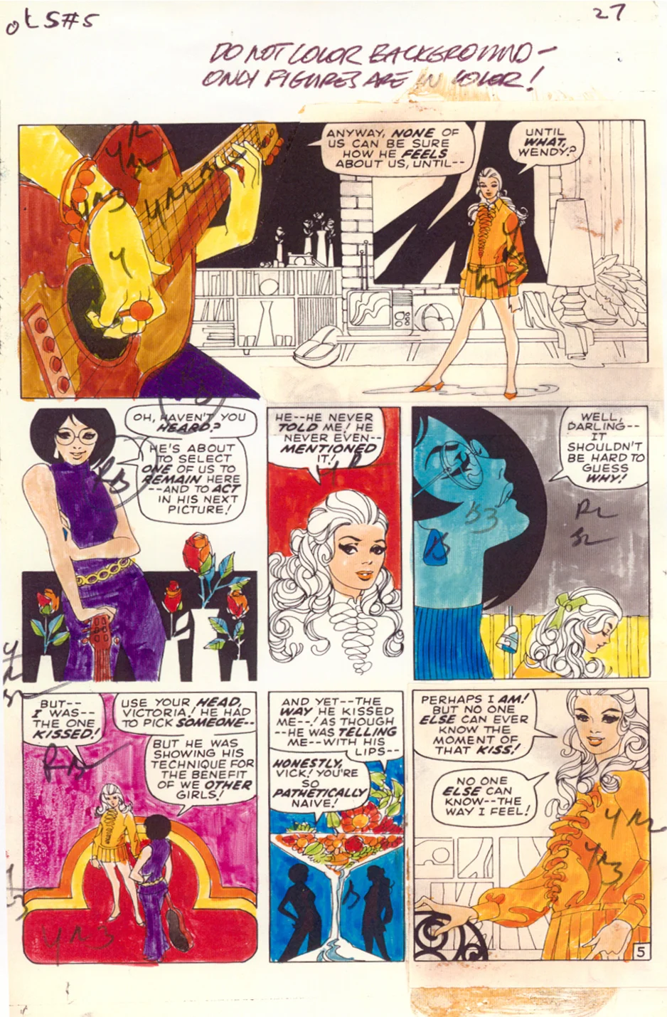 Jim Steranko Oral History comic book history romance comic Marvel Our Love Story #5