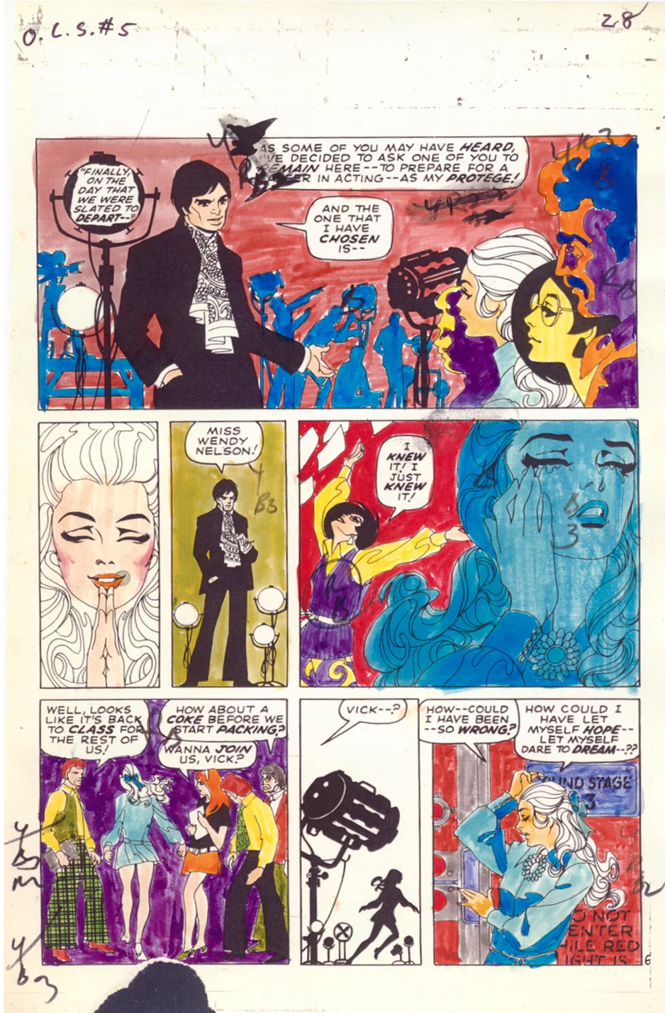 Jim Steranko Oral History comic book history romance comic Marvel Our Love Story #5