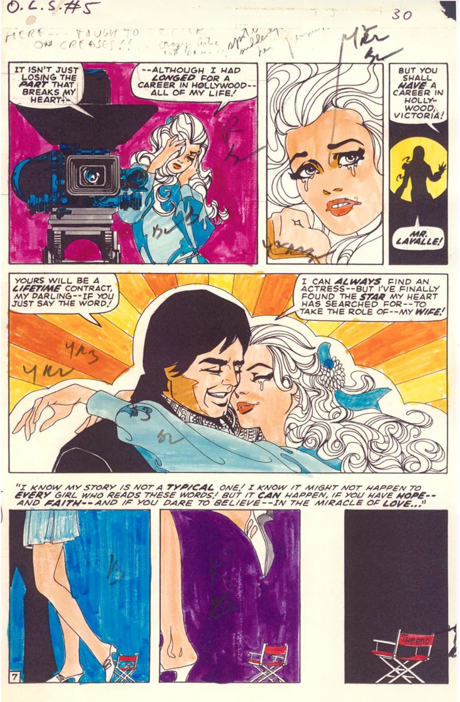 Jim Steranko Oral History comic book history romance comic Marvel Our Love Story #5