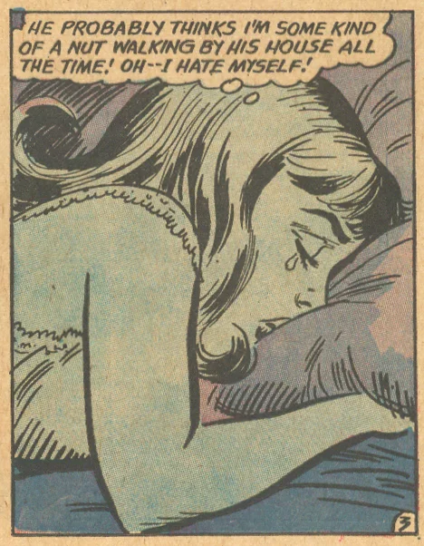 Puppy love romance comic book Nick Cardy illustrated romance story