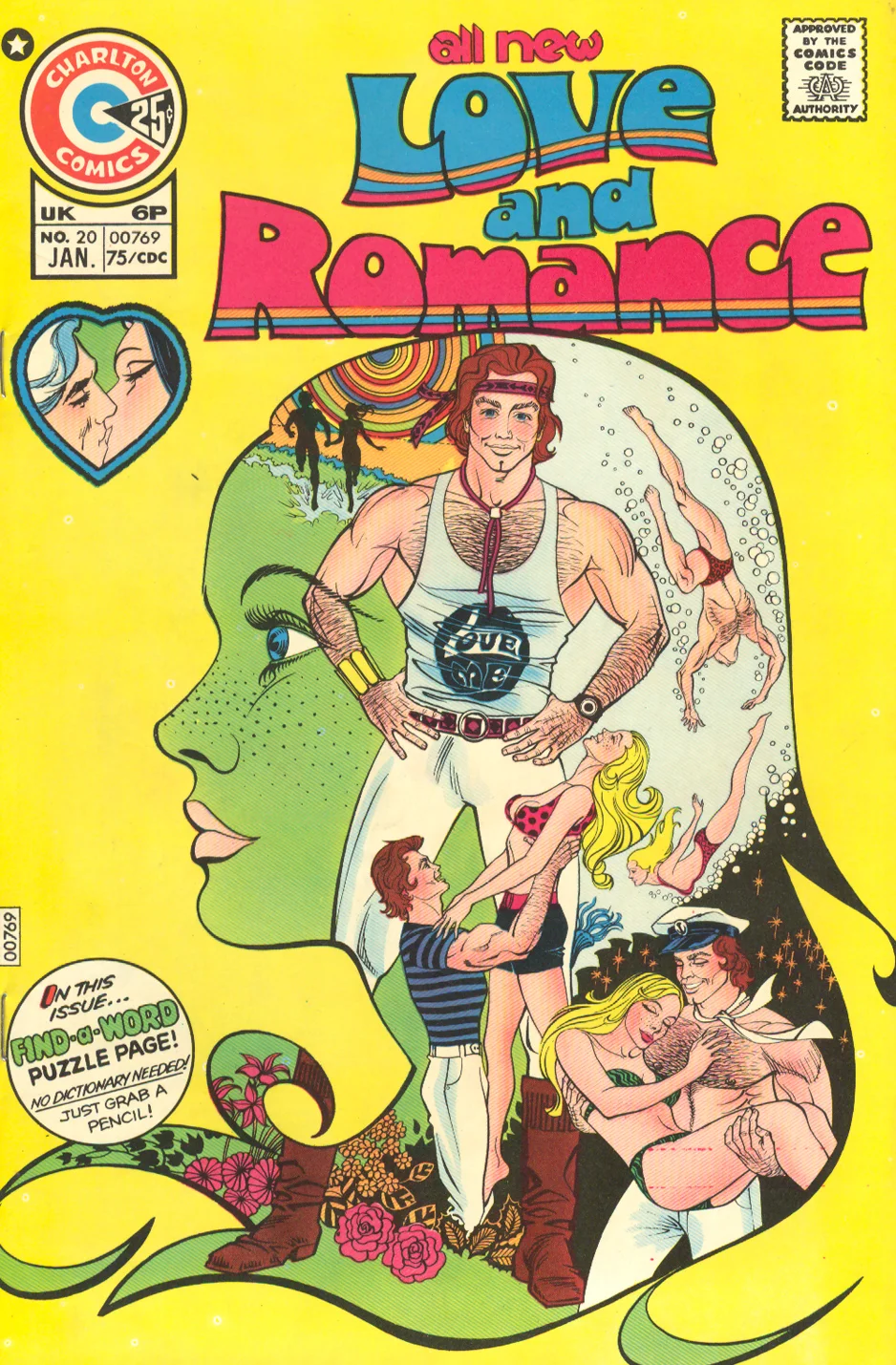  Enrique Nieto in "A Strange Good-Bye" from Love and Romance #20 (January 1975).