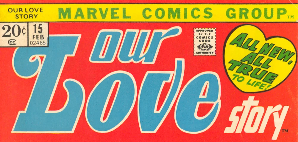Women's Movement in the romance comic comics Marvel DC Charlton