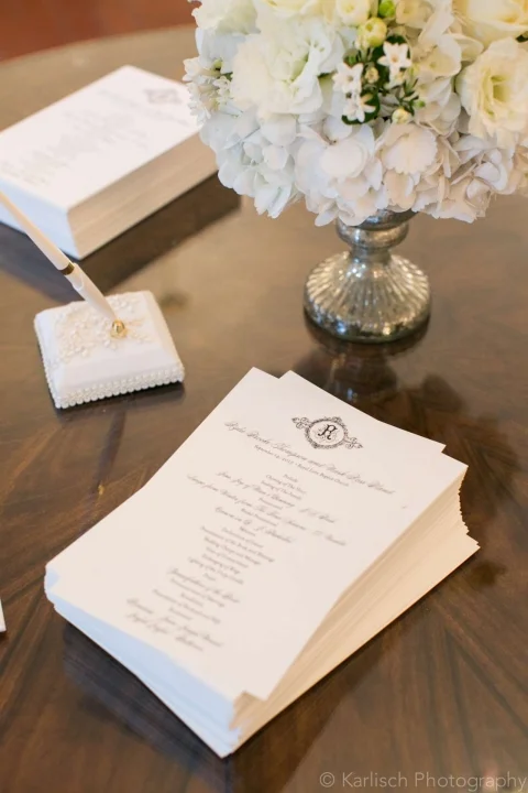Stationary Details - Dallas, Tx - Fall Wedding - Julian Leaver Events