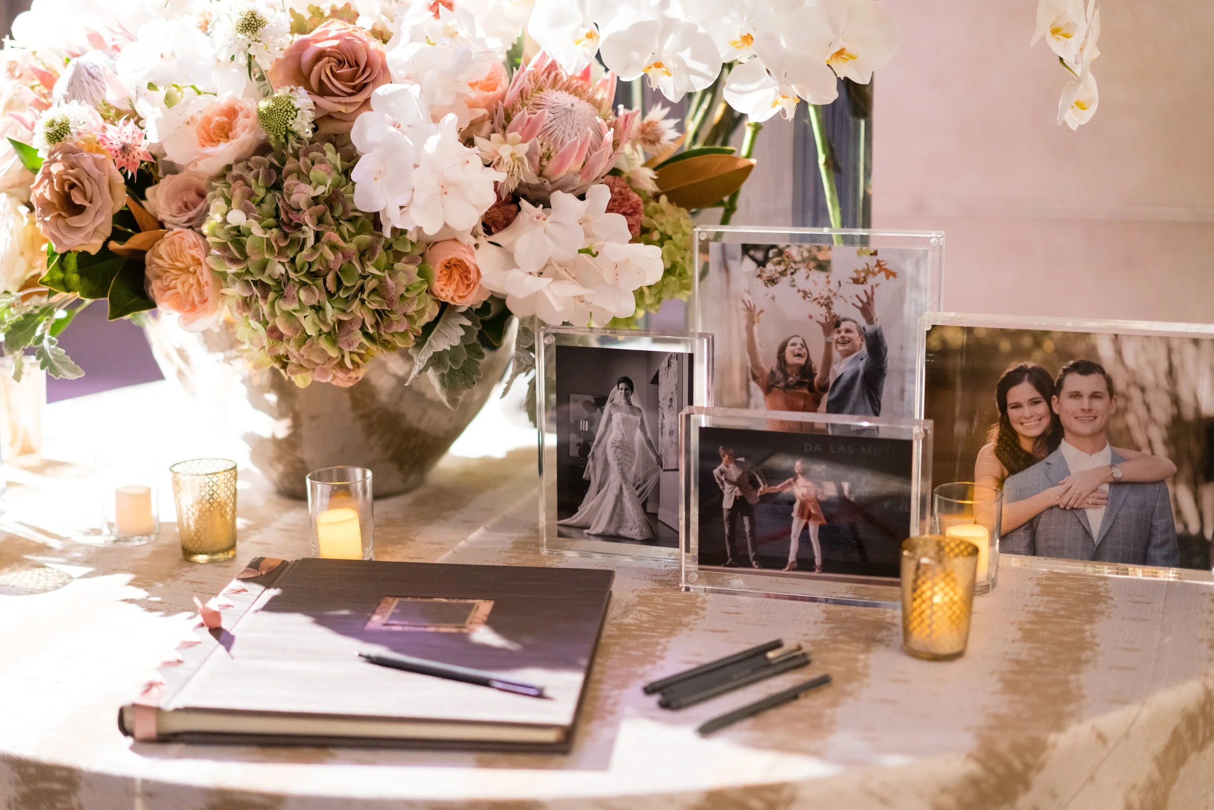 Reception Details - Dallas, Tx - Fall Wedding - Julian Leaver Events