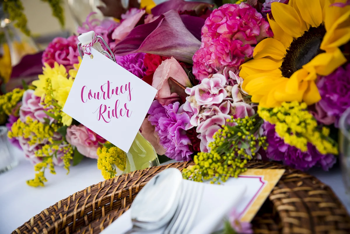 Flower Details - Castello Di Casole, Italy - Fall Birthday - Julian Leaver Events