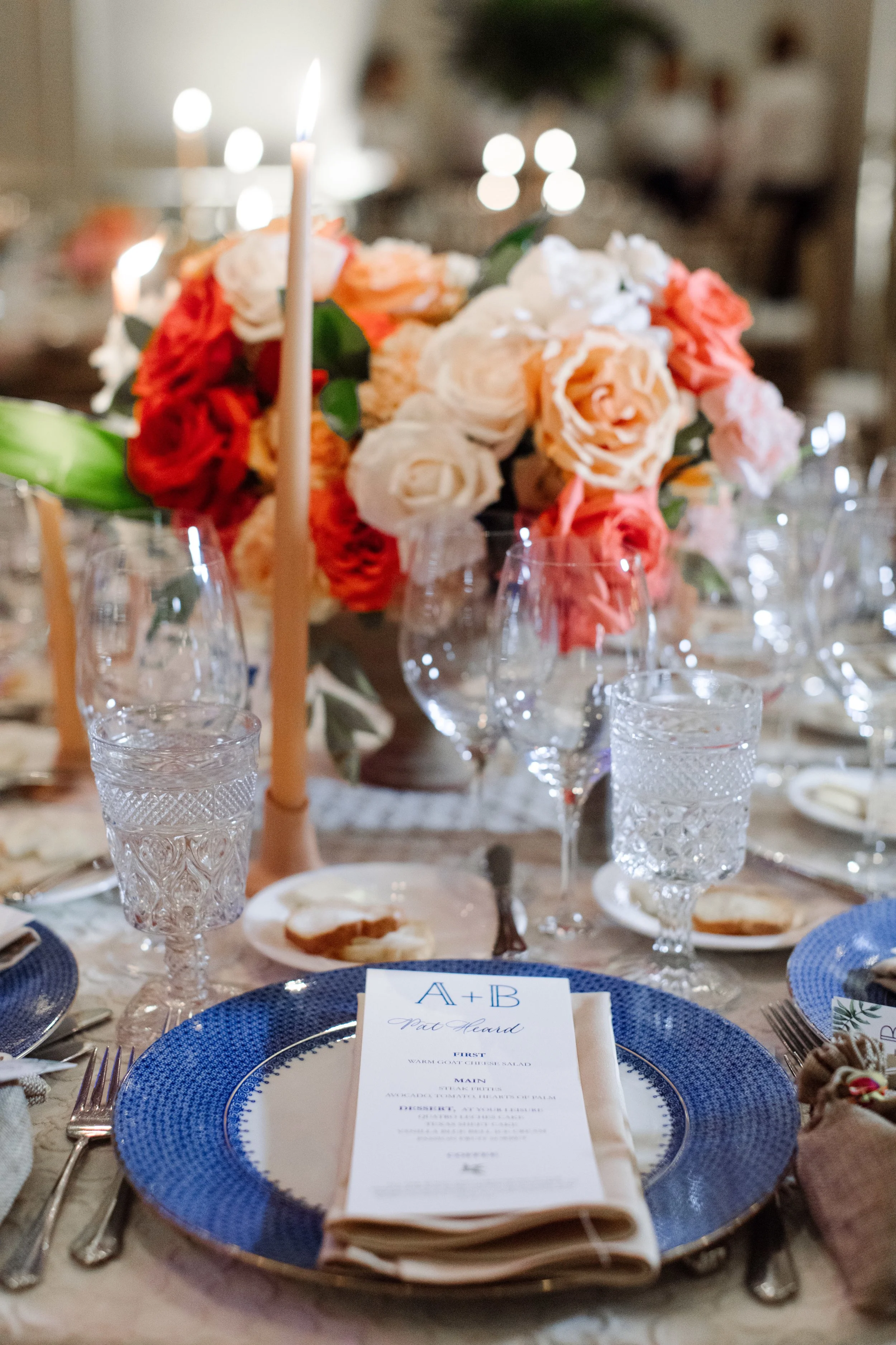Tabletop Details - Dallas, Tx - Fall Wedding - Julian Leaver Events