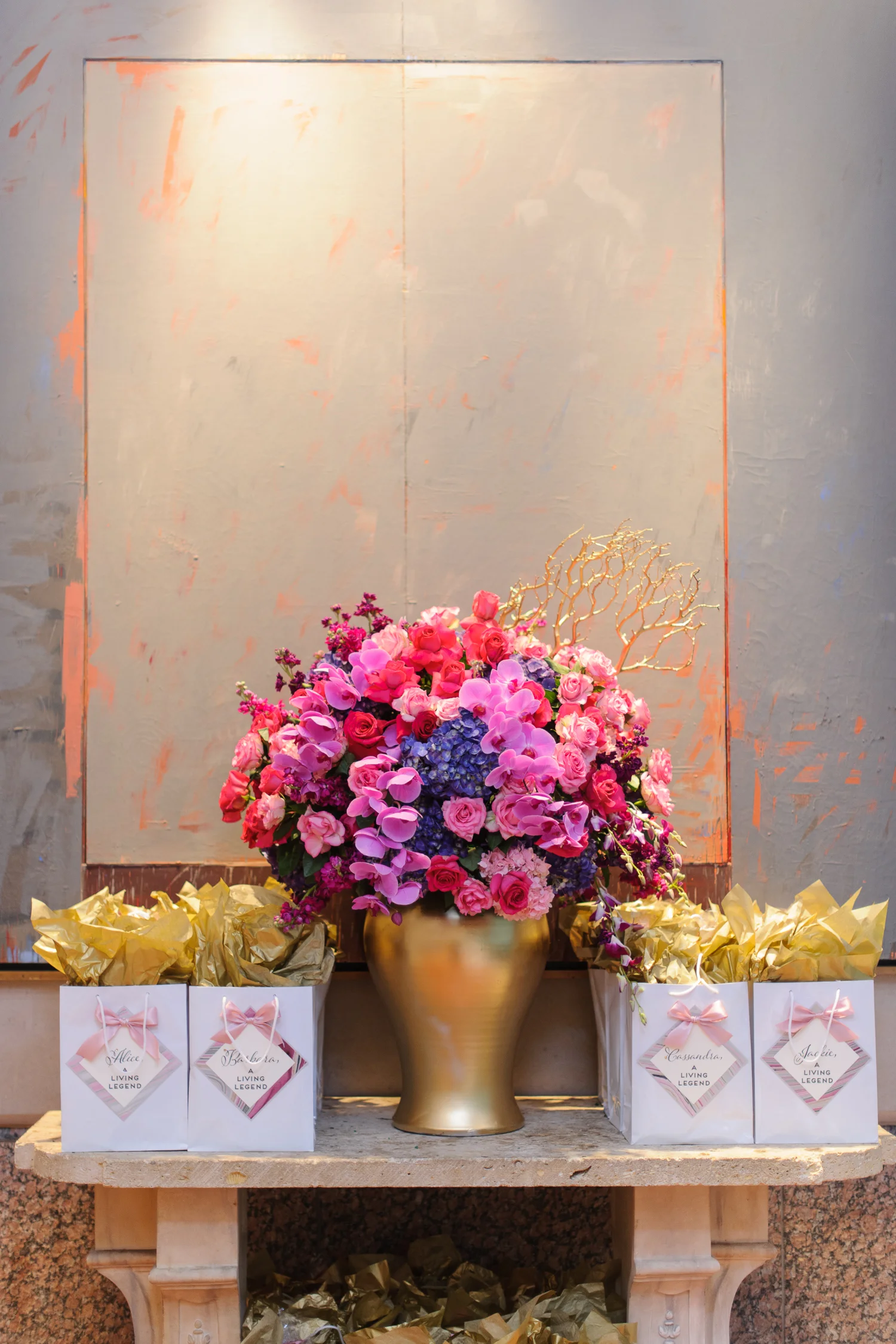 Flower Details - Dallas, Tx - Fall Birthday - Julian Leaver Events