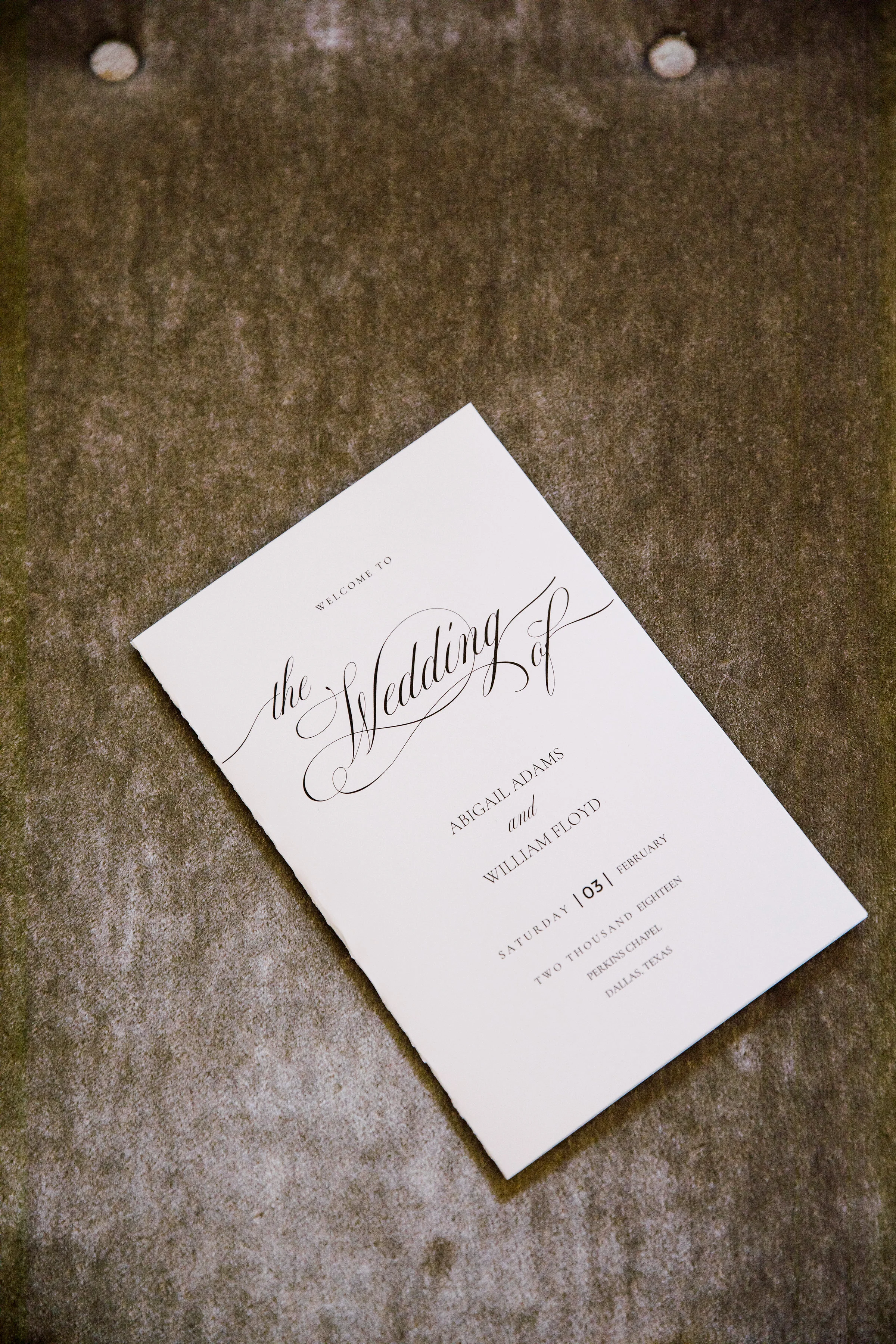 Ceremony Details - Dallas, Texas - Winter Wedding - Julian Leaver Events