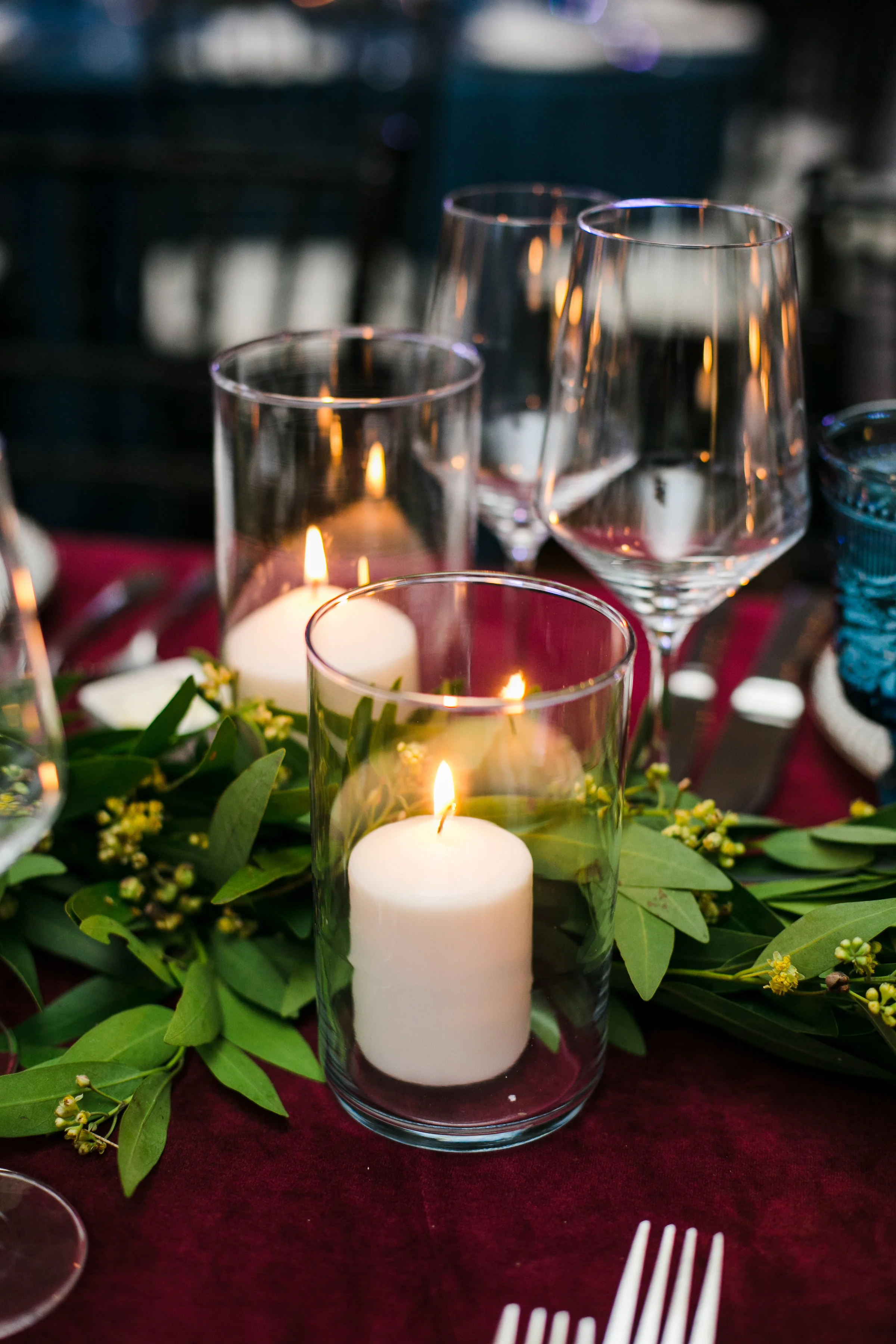 Tabletop Details - Dallas, Texas - Winter Wedding - Julian Leaver Events