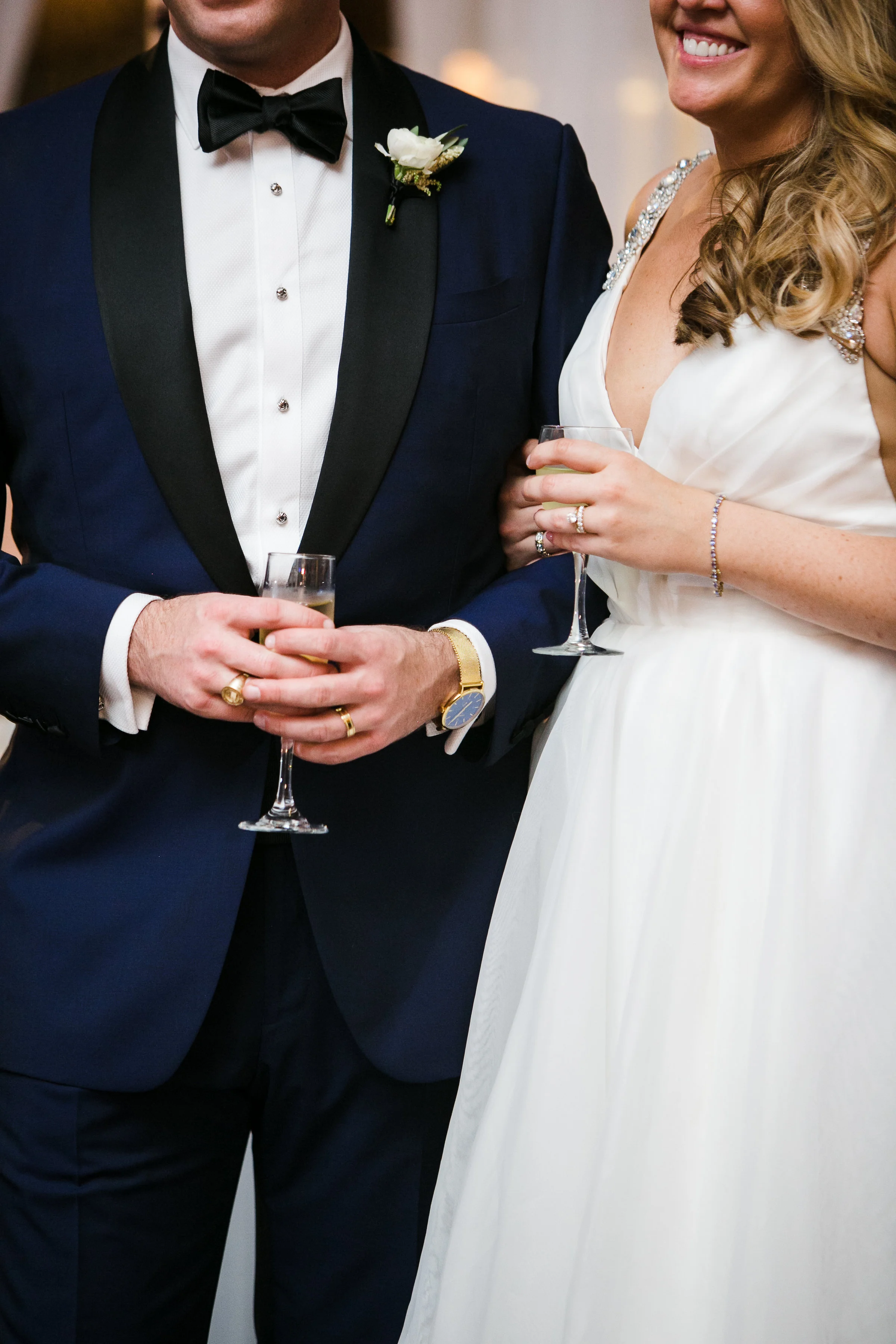 Couple Details - Dallas, Texas - Winter Wedding - Julian Leaver Events