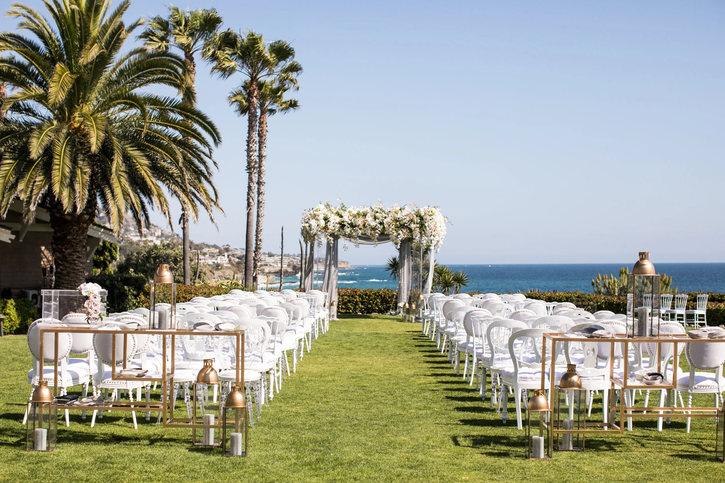Ceremony Details - Laguna Beach, California - Summer Wedding - Julian Leaver Events