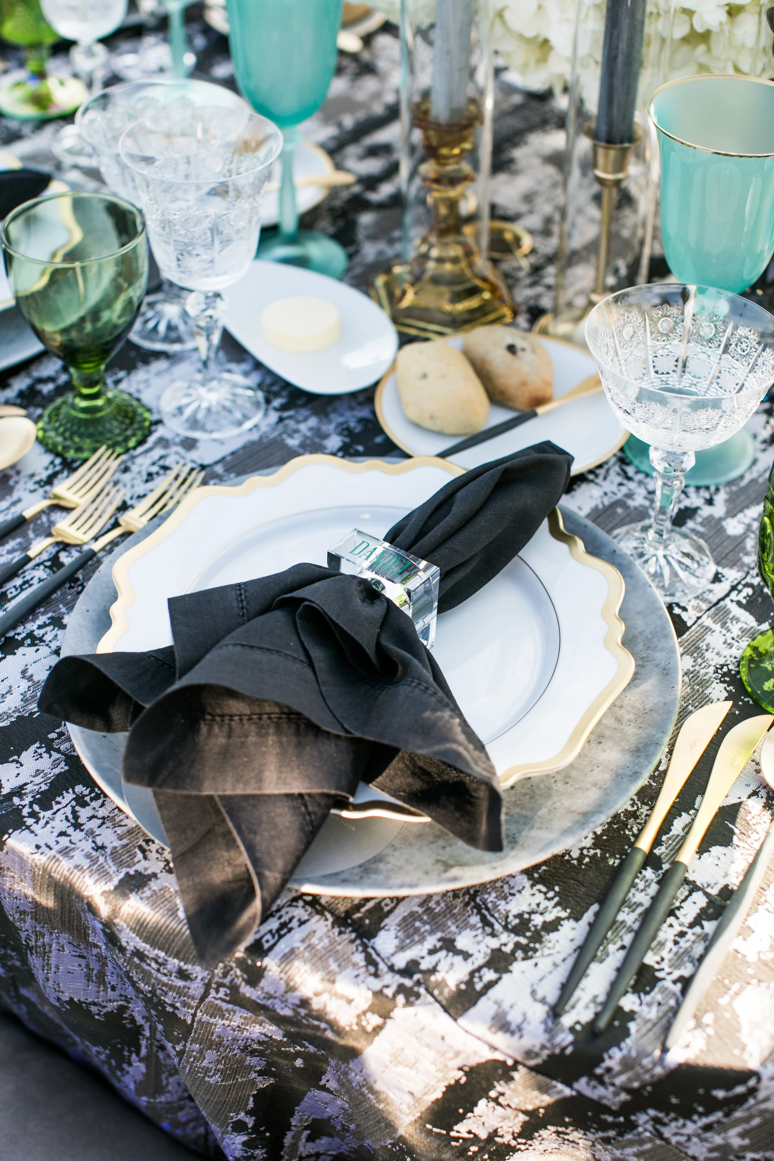 Wedding Reception Details - Laguna Beach, California - Summer Wedding - Julian Leaver Events