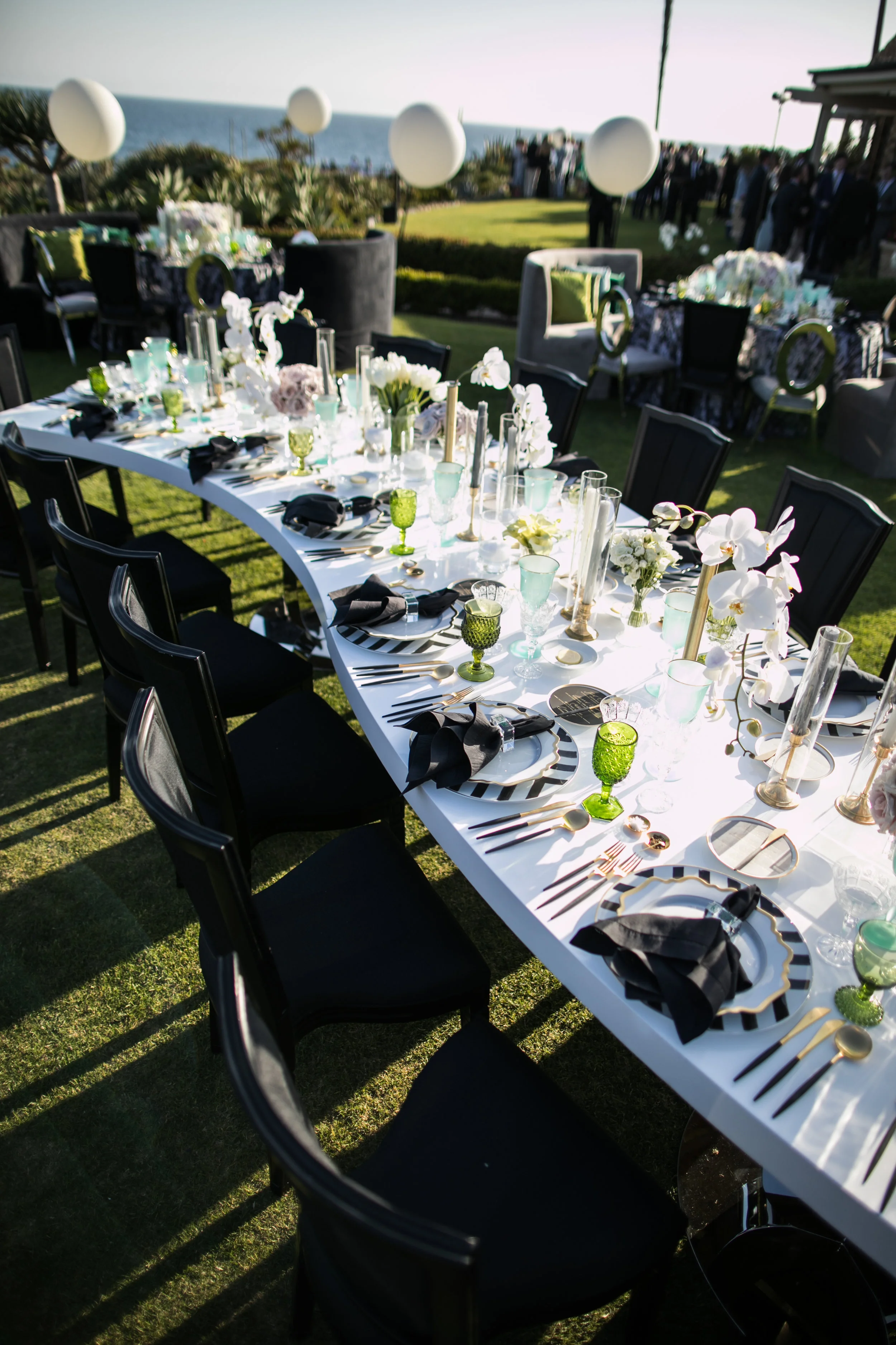 Wedding Reception Details - Laguna Beach, California - Summer Wedding - Julian Leaver Events