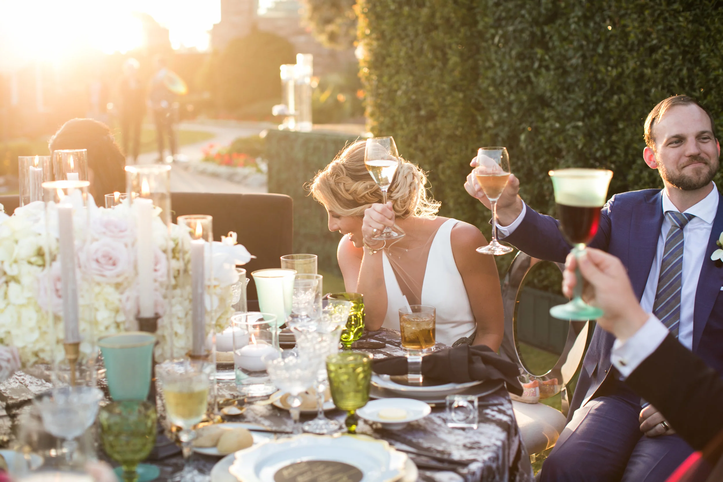 Wedding Reception Details - Laguna Beach, California - Summer Wedding - Julian Leaver Events