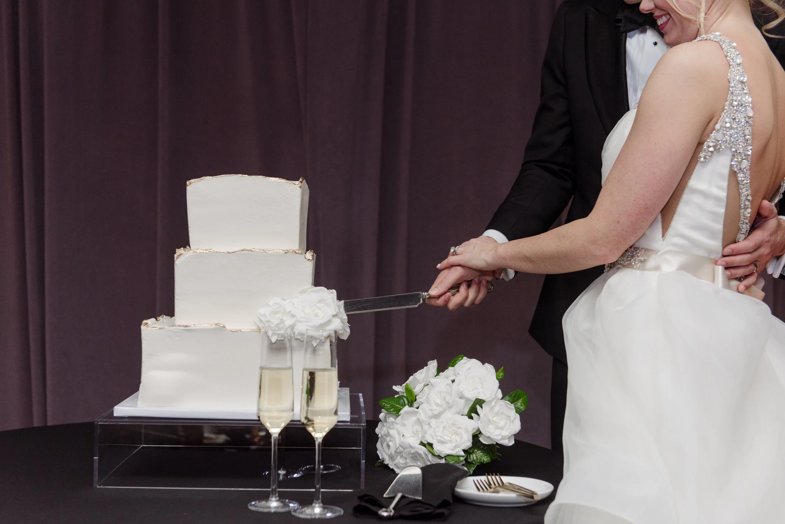 Wedding Reception Details - Dallas, Texas -Spring Wedding - Julian Leaver Events