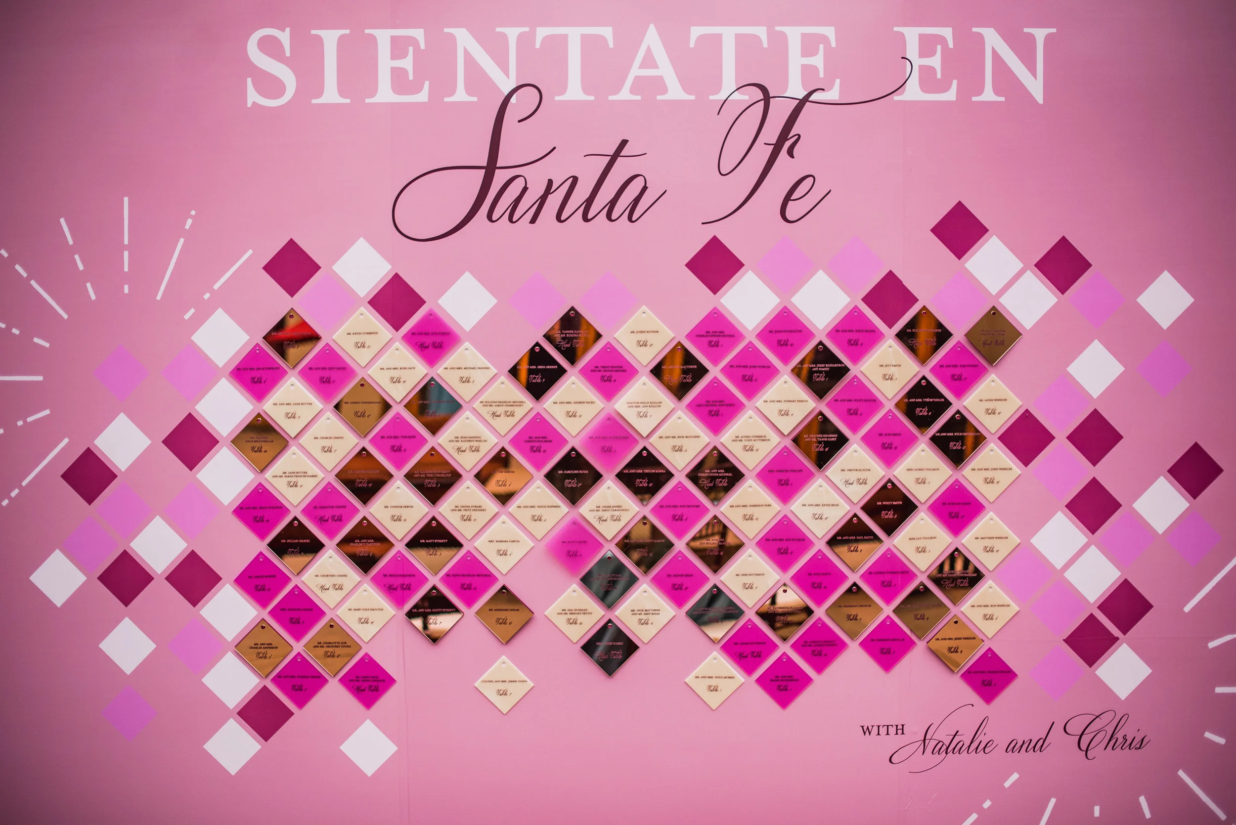 Cocktail Hour Details - Santa Fe, New Mexico - Summer Wedding - Julian Leaver Events