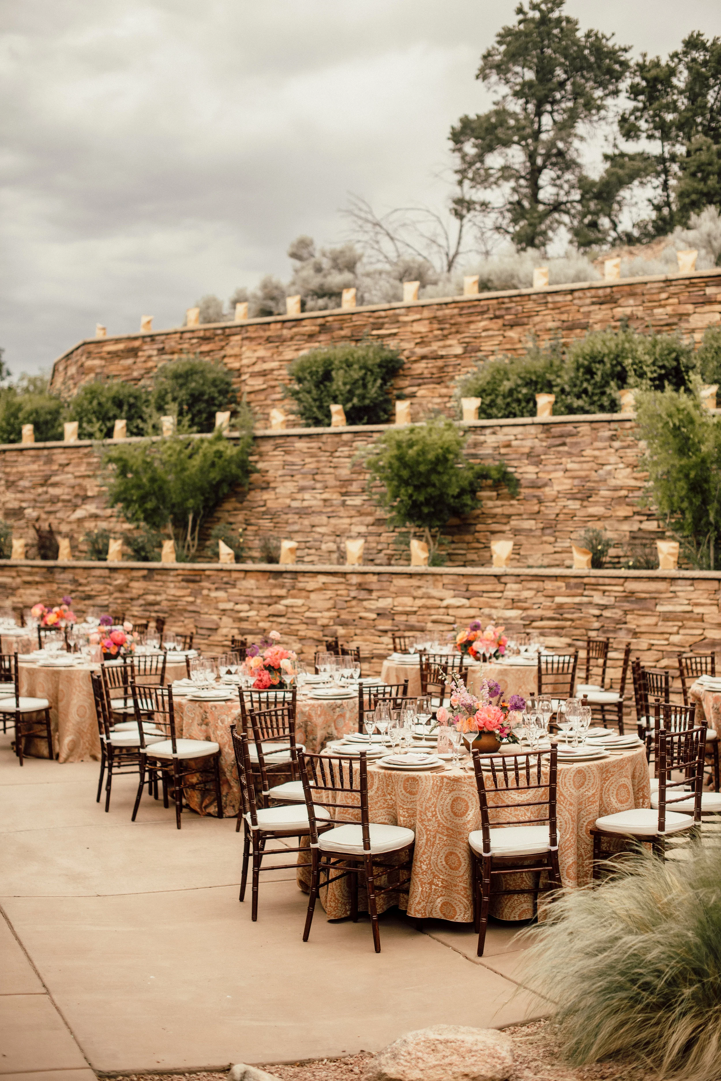 Wedding Reception Details - Santa Fe, New Mexico - Summer Wedding - Julian Leaver Events