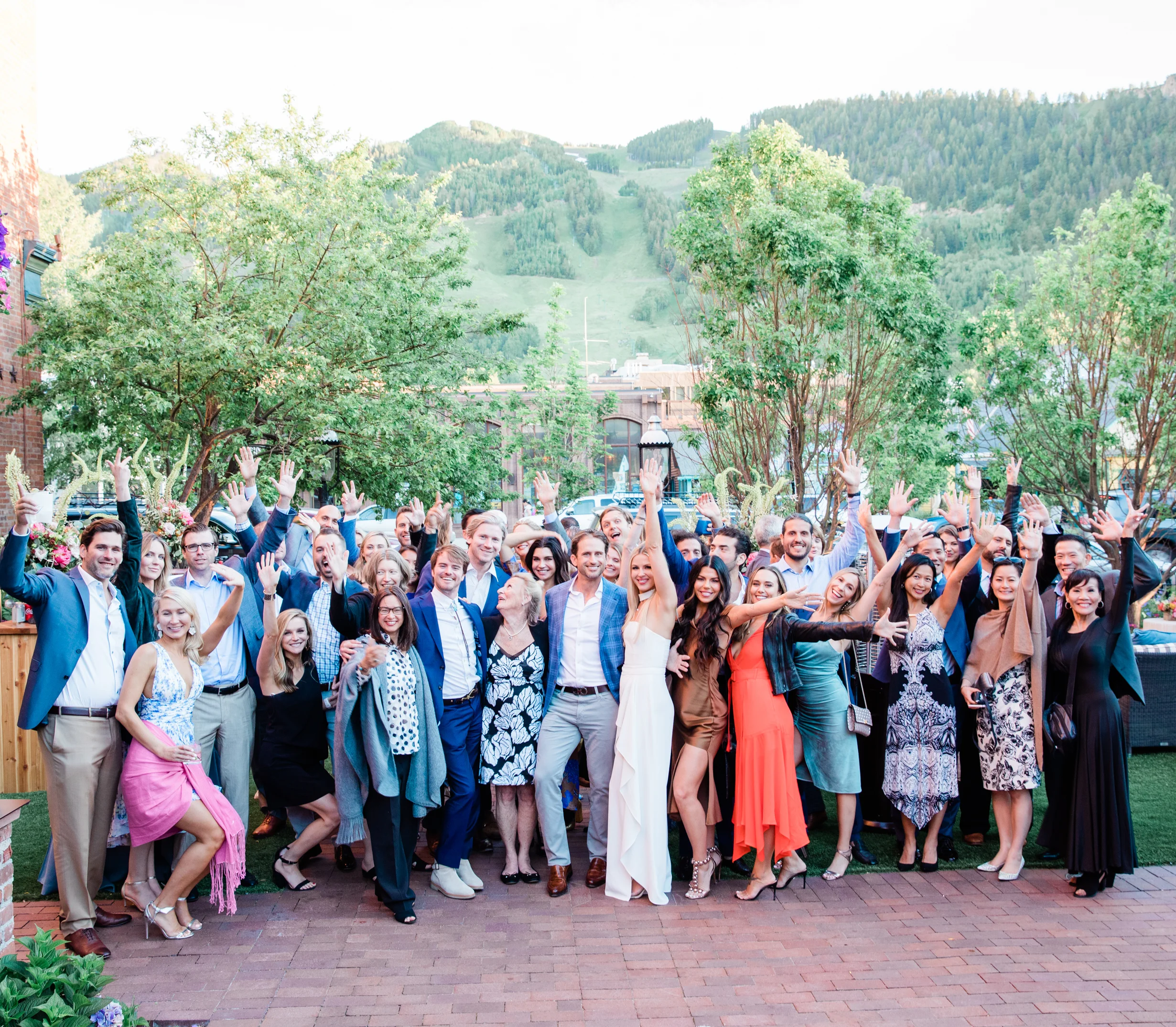 Rehearsal Dinner Details - Aspen, Colorado - Summer Rehearsal Dinner - Julian Leaver Events