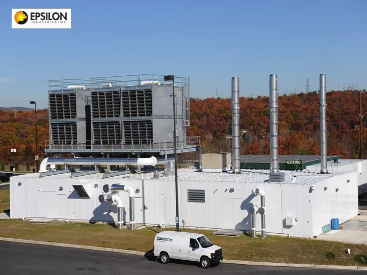 2,800 Ton Prefabricated Central Utility Plant Fully Assembled
