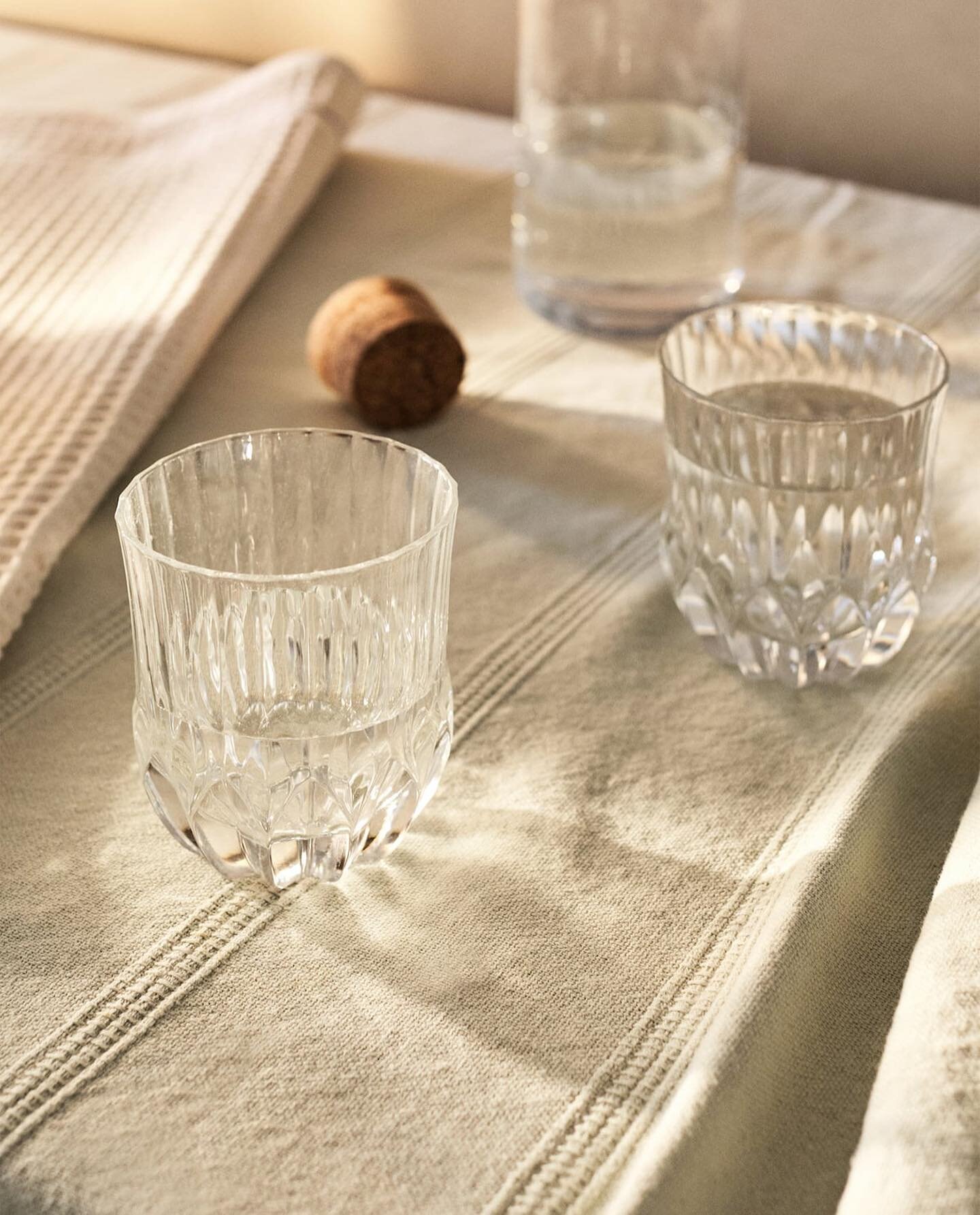 New crystal range landing in time for spring. These tumblers showcasing their special detail. PM for more details on the full collection x