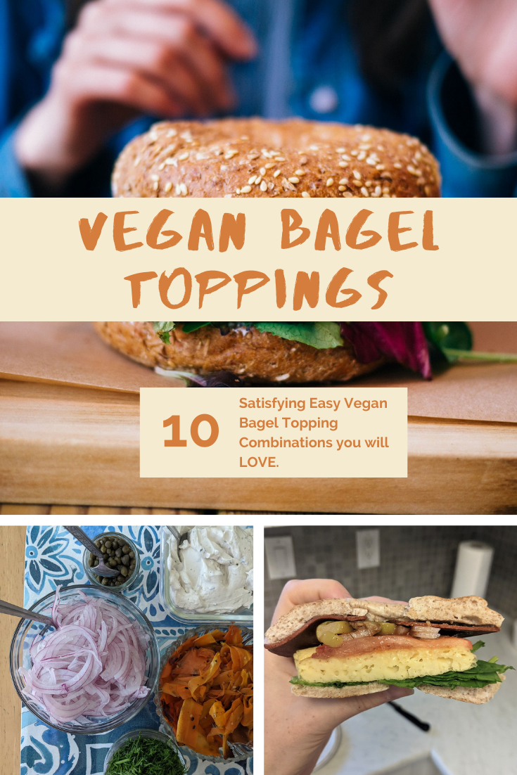 10 Vegan Savory Bagel Topping Ideas (Beyond Avocado Bagels!)