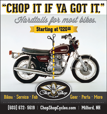 Chop Shop Cycles Print Ad