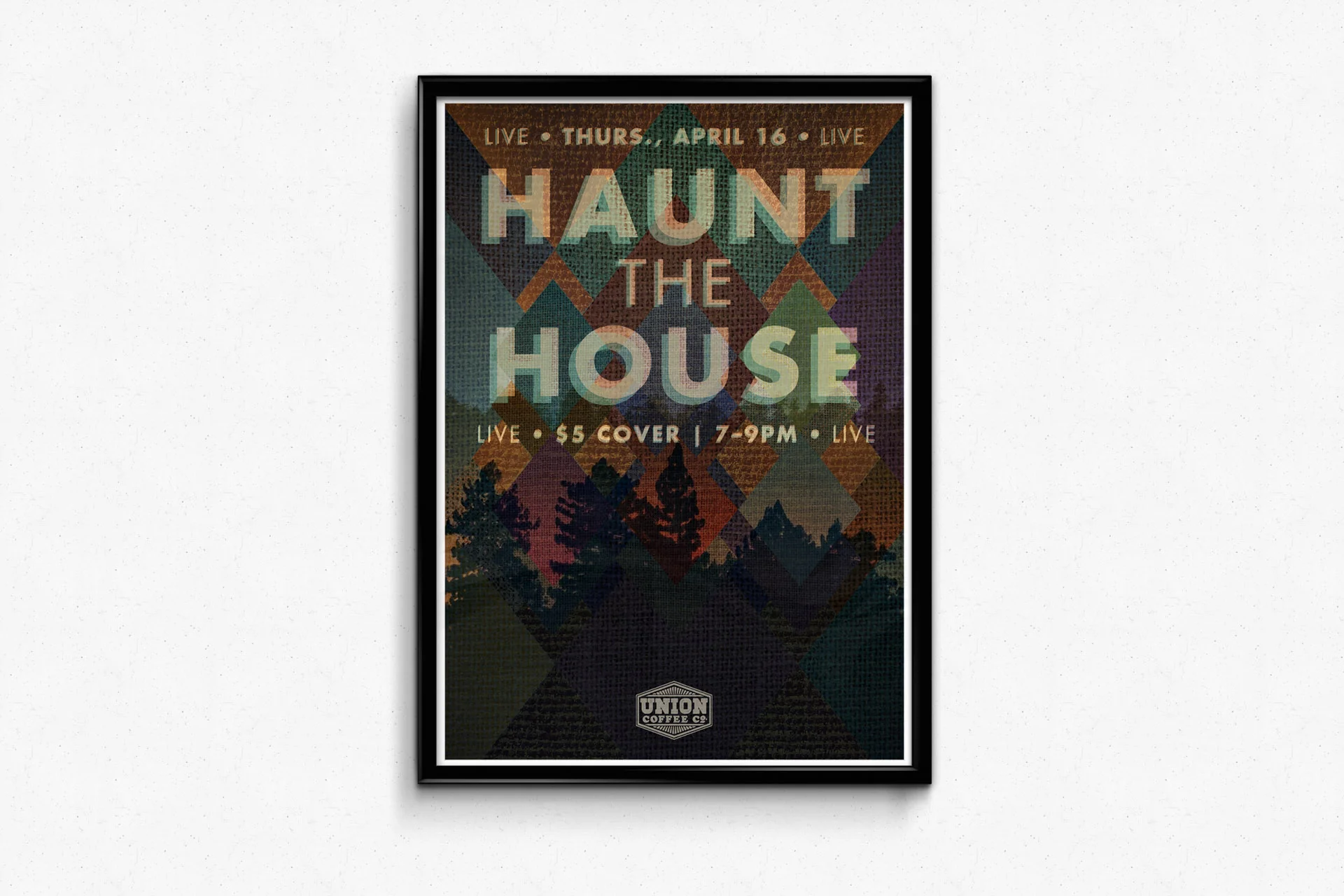 Haunt the House Concert Poster