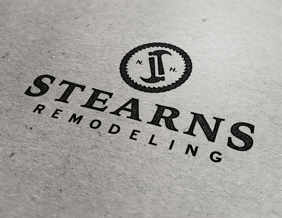 Stearns Remodeling Logo Design