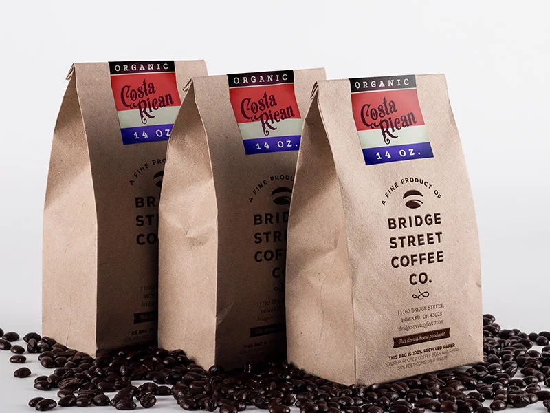 Bridge Street Coffee Co. Packaging Design