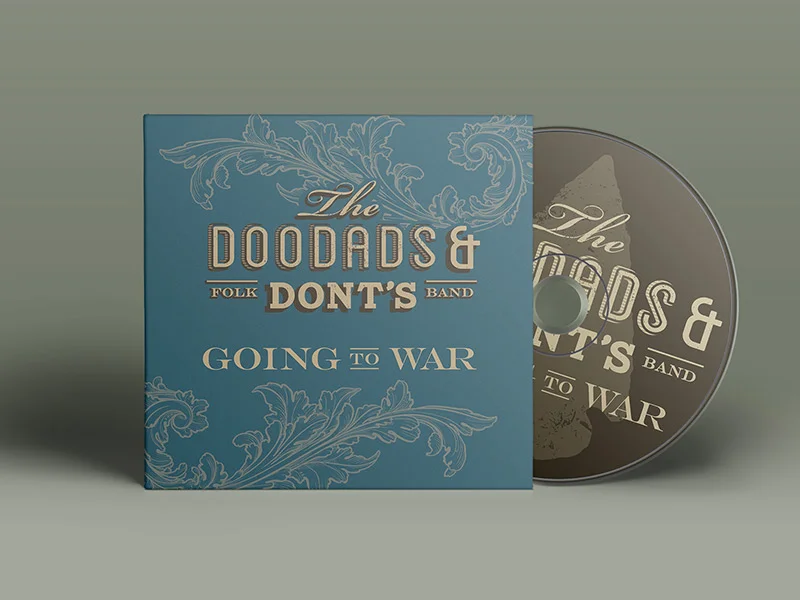 The Doodads and Don'ts "Going to War" Album Art