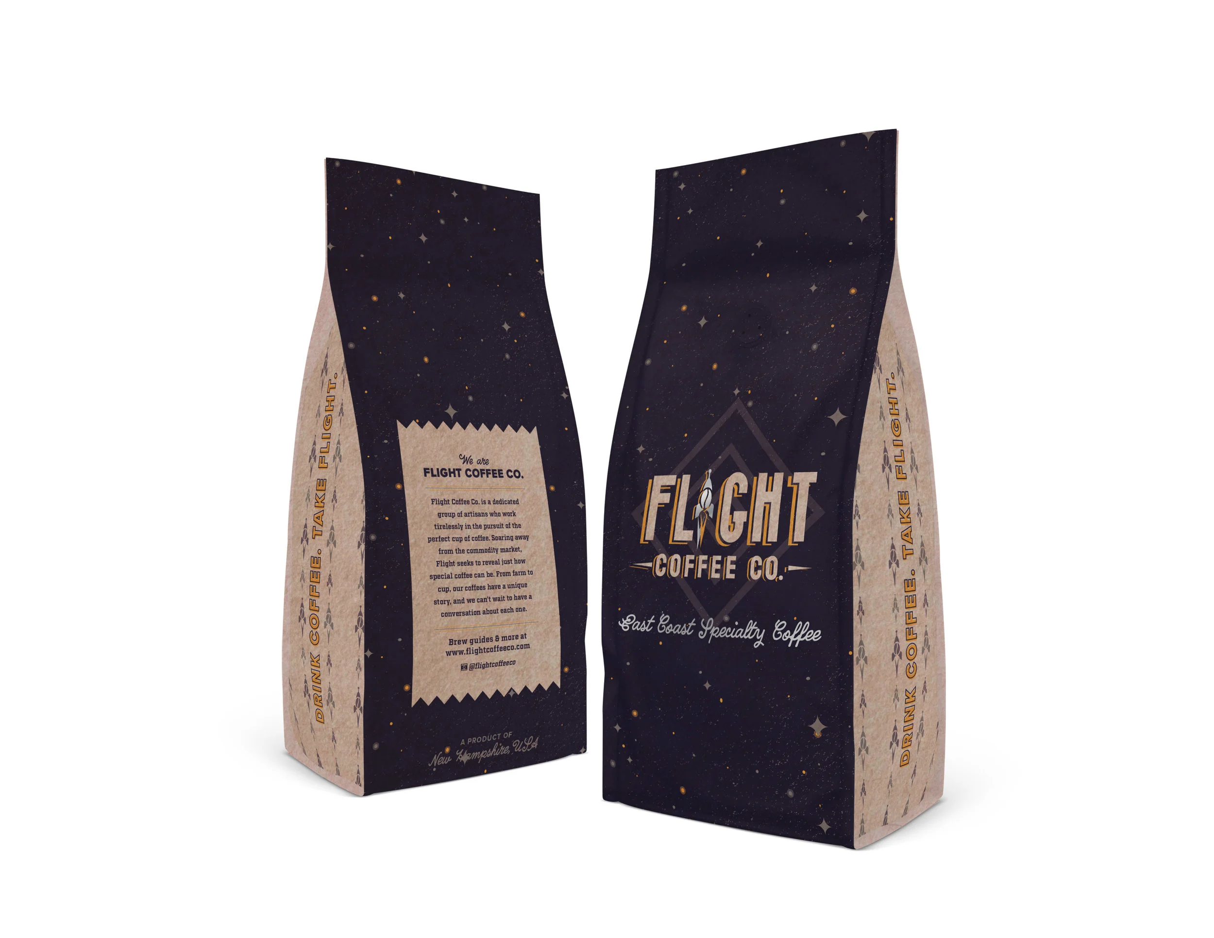 Flight Coffee Co. Packaging Design 2