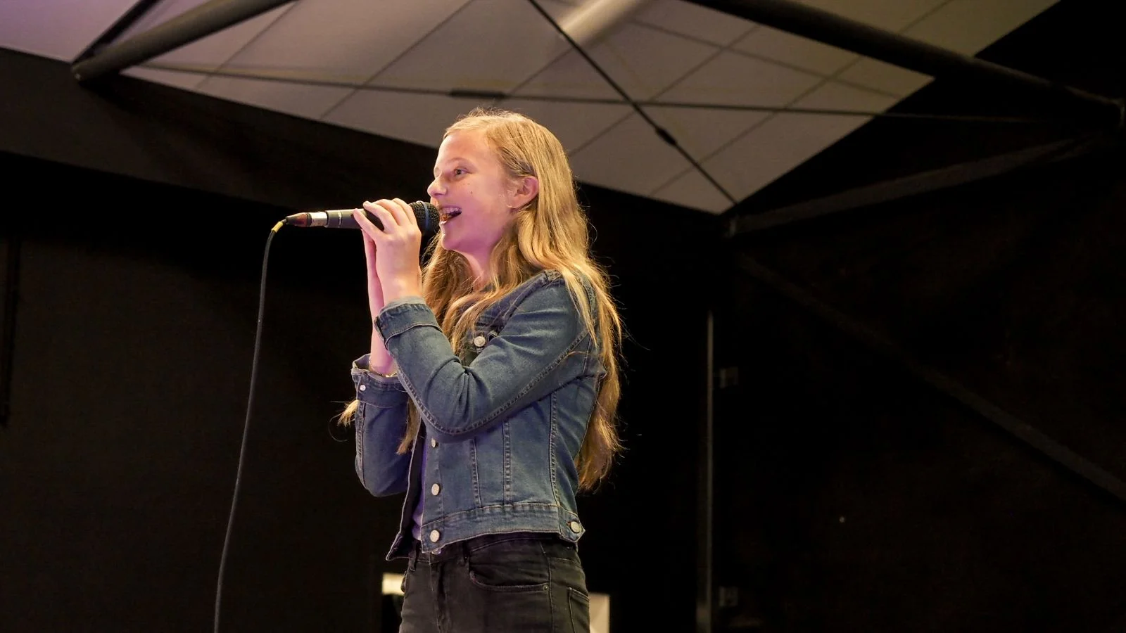 Aimee in her element!