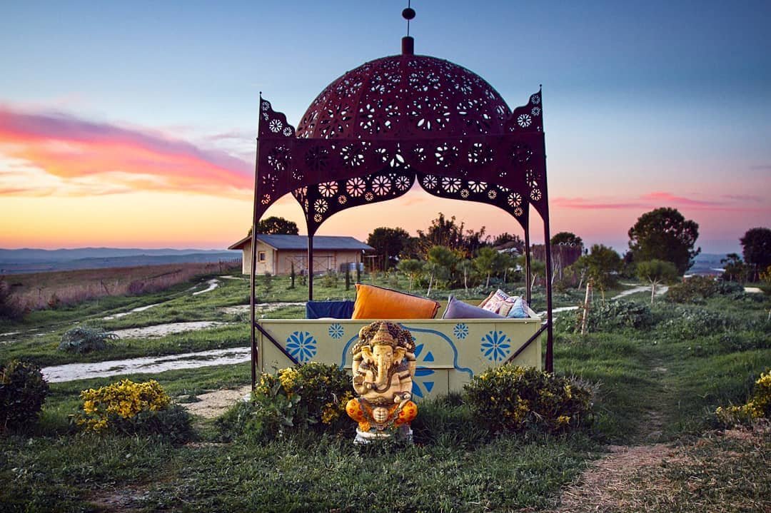 Suryalila pagoda at sunset.jpg