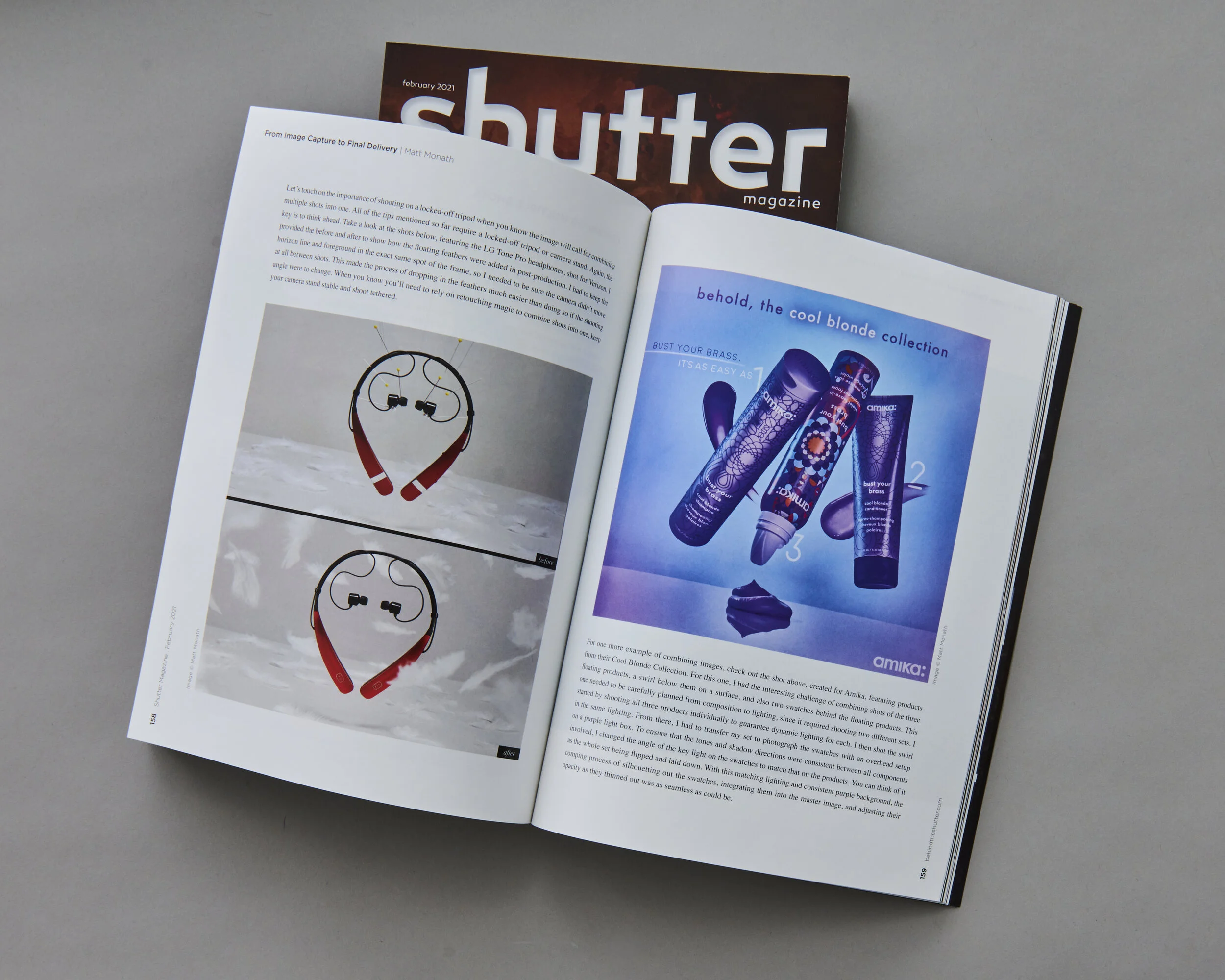 Shutter Magazine Article -- 'From Image Capture to Final Delivery, with Matt Monath'