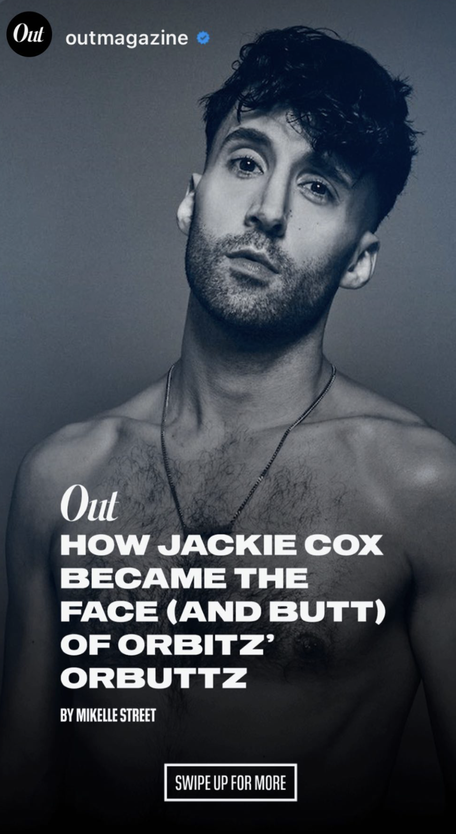 OUT Magazine -- Jackie Cox / Orbitz Feature