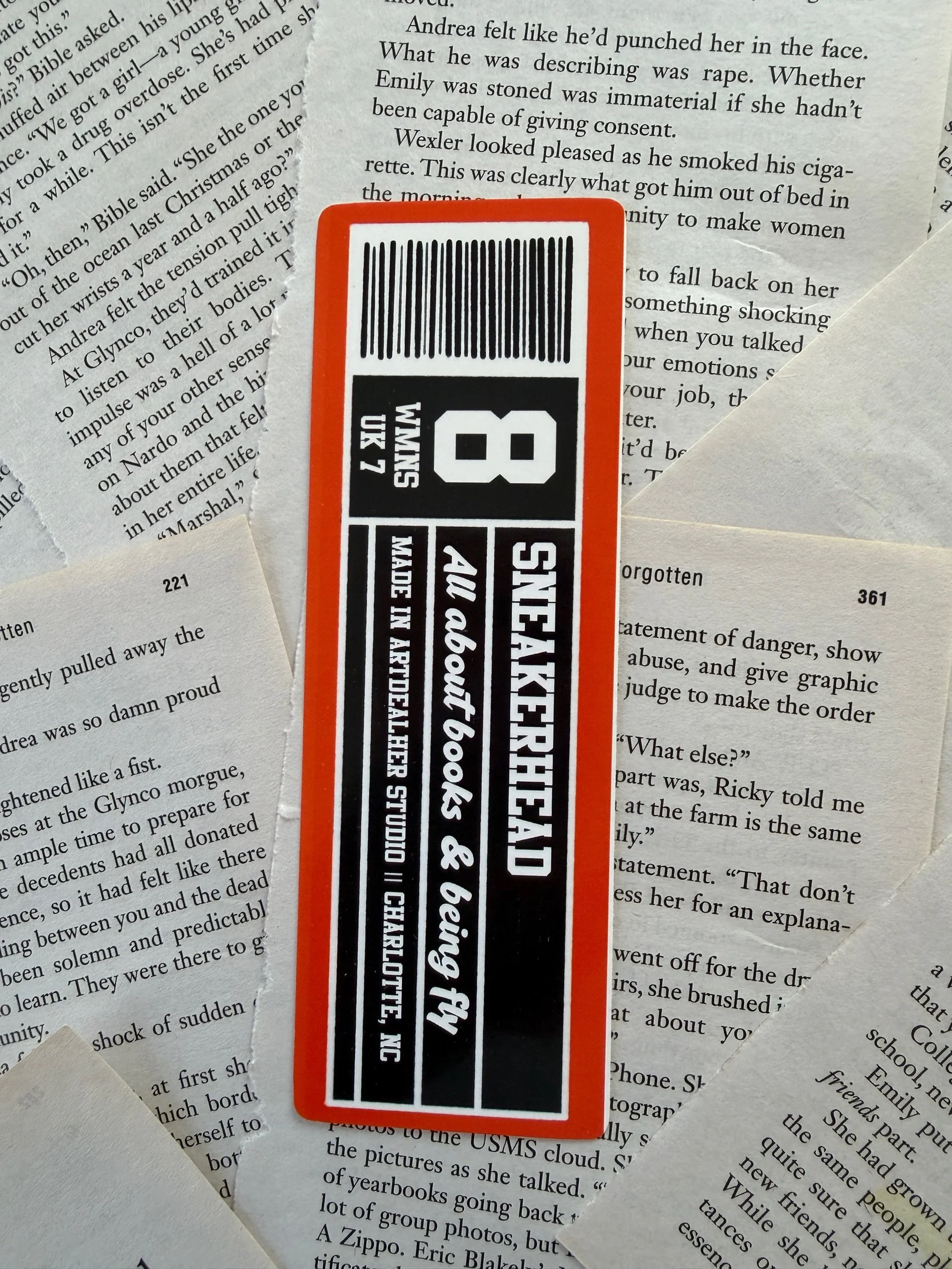 Sneakerhead Bookmark