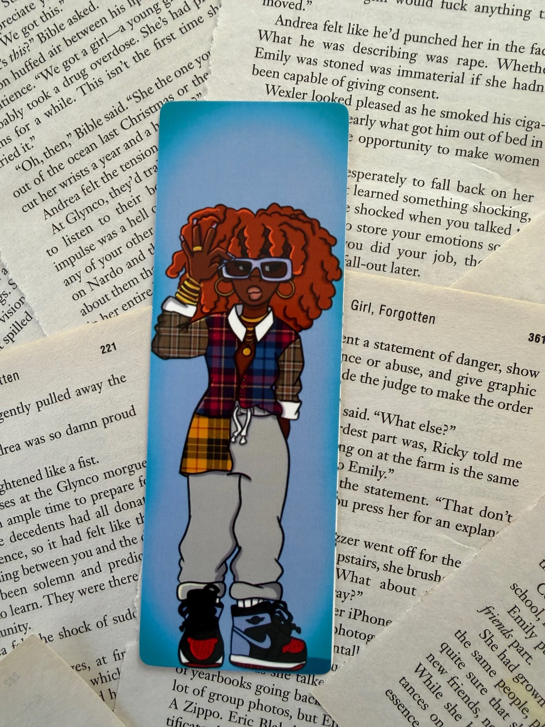 Fashionista Bookmark
