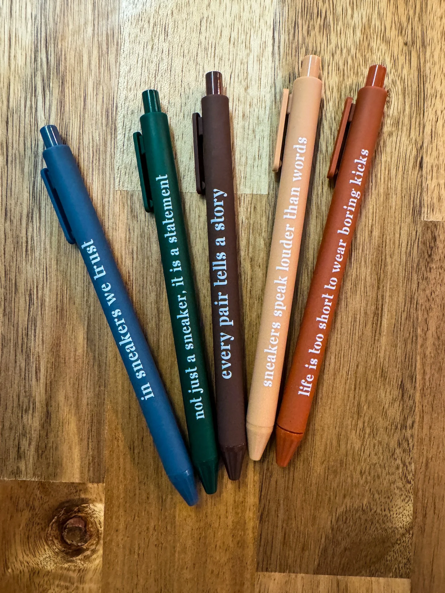 For the Love of Kicks Pens - Fall Edition