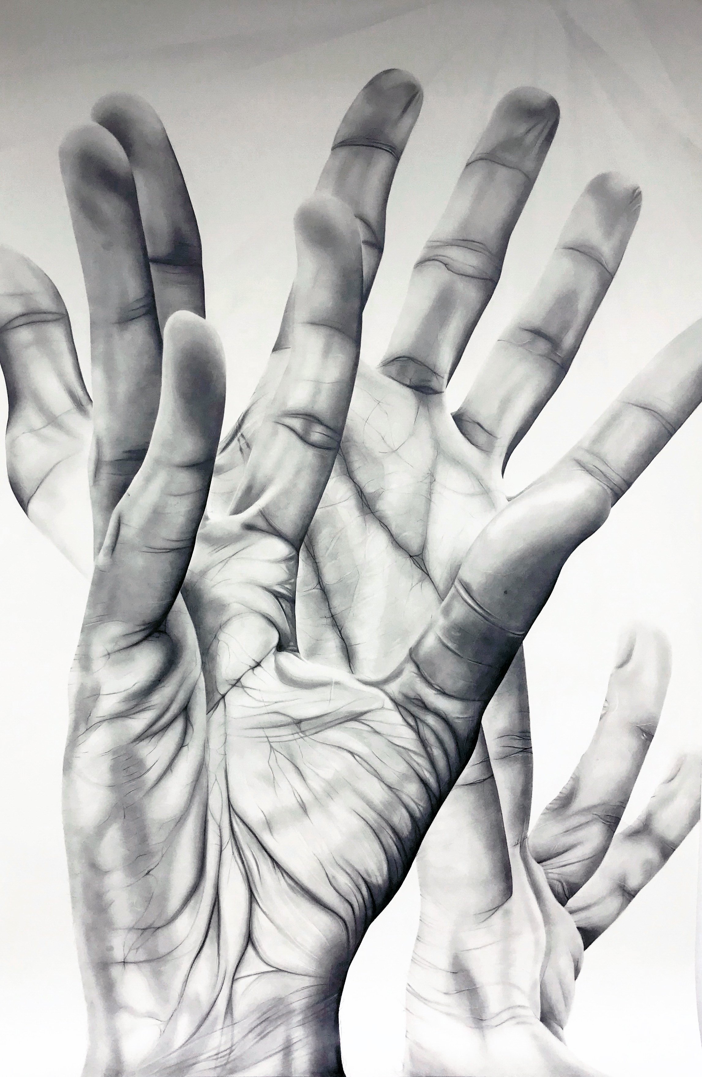  2019, pencil, 3.5 feet x 5 feet 