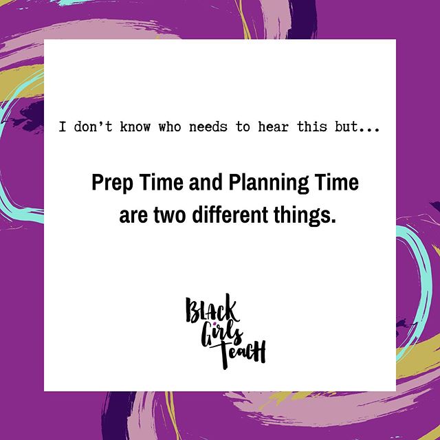 Some teachers are provided with a planning period. (It&rsquo;s crazy to me that I have to write &ldquo;some&rdquo; because not all teachers have this very essential time. ) Theoretically this time would be used to review student work/data, plan for t