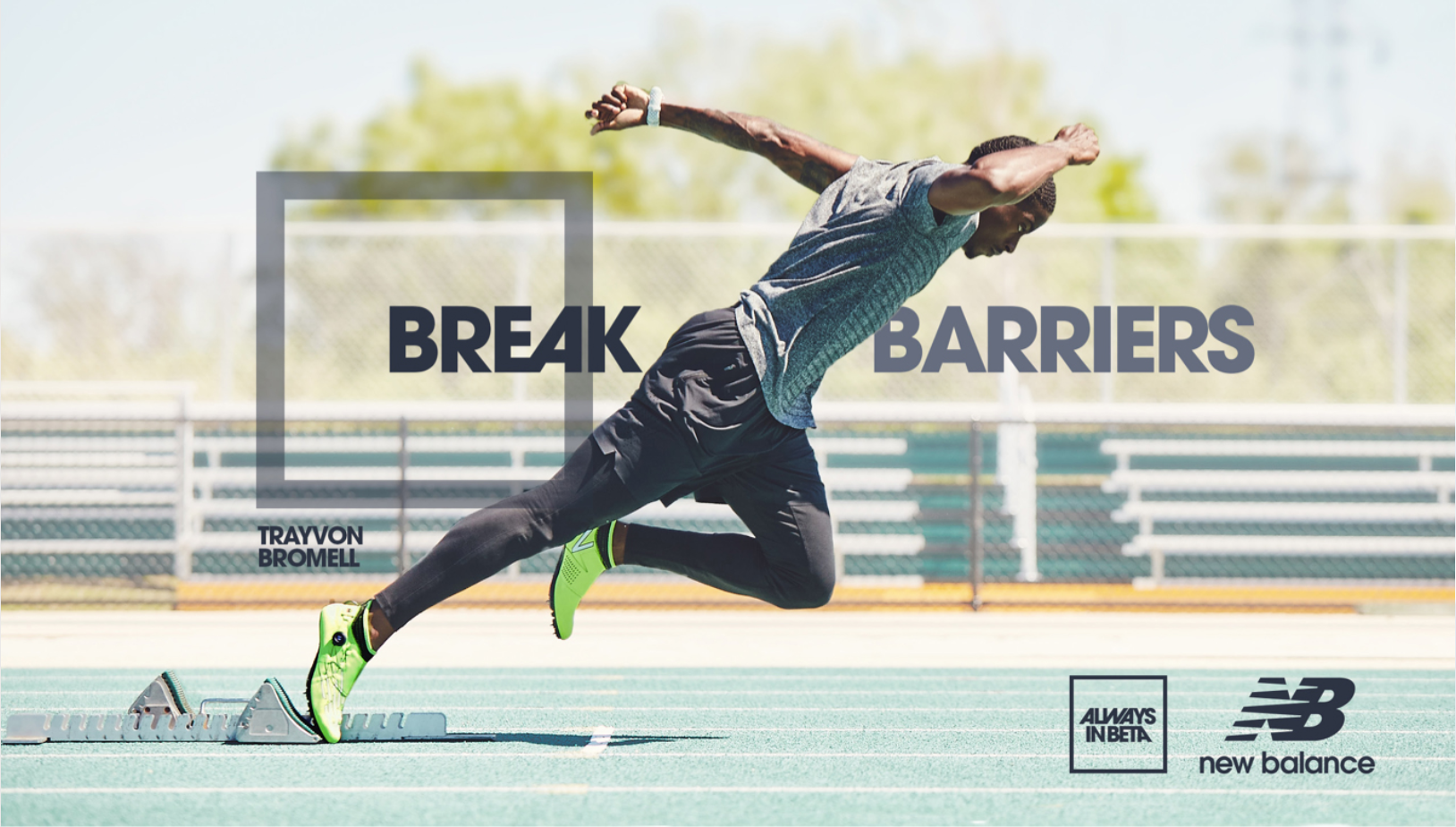 Trayvon Bromell – Hero Visual