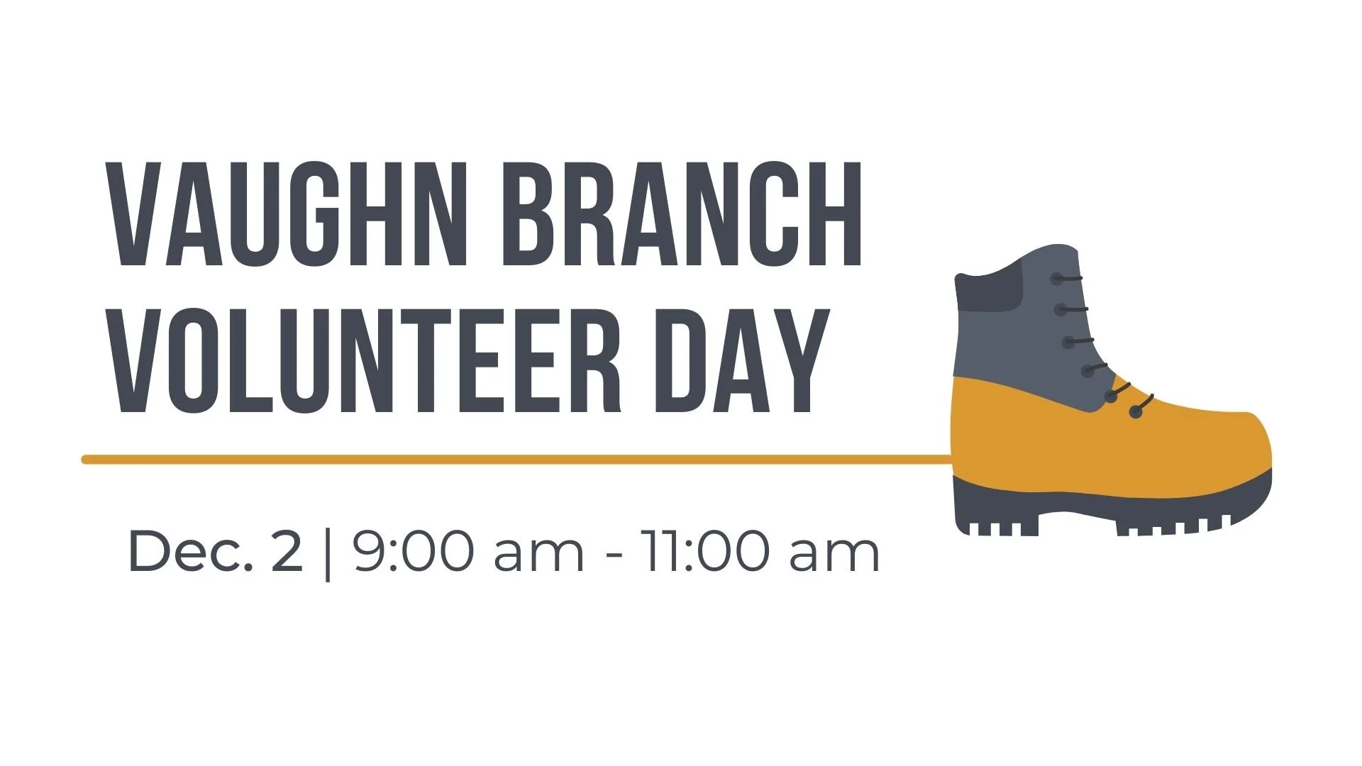 December Volunteer Day